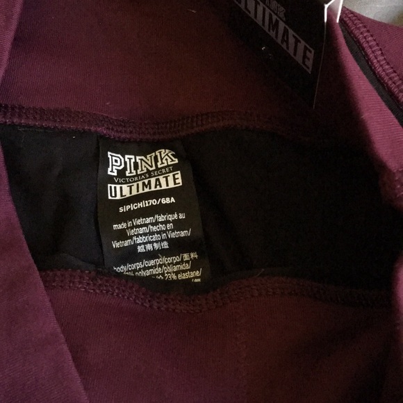 NWT VS PINK Ultimate color block leggings - Picture 3 of 5